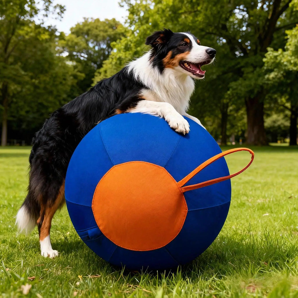 Large Dog Ball Interactive Moving Toys Pet Supplies Herding Ball for Dogs, Suitable for Puppy Small Medium Large Breeds, Keep Them Busy